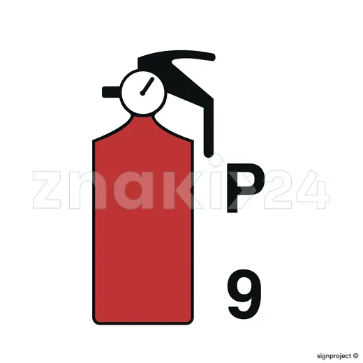 5kg Powder fire extinguisher - Znak morski - FA088