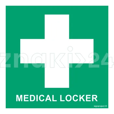 Medical locker - Znak morski - FB054