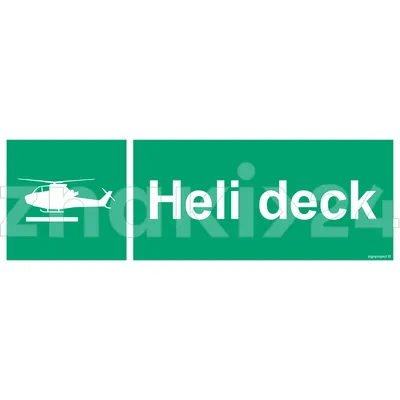 Heli deck - Znak morski - FB107