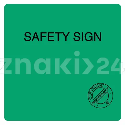 Safety sign - Znak ewakuacyjny - AC502