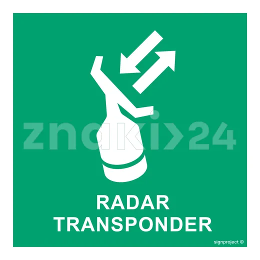 Radar transponder - Znak morski - FB044