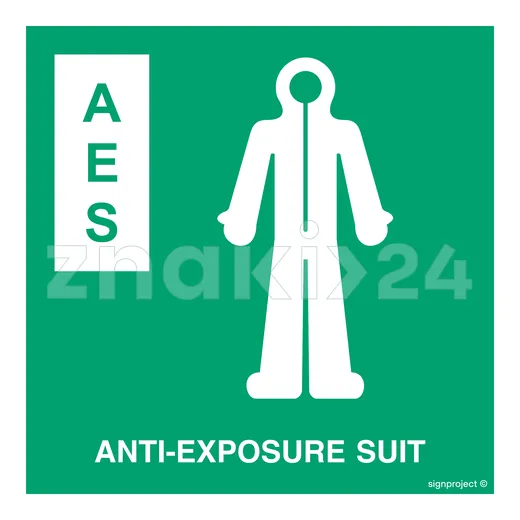 Anti-exposure suit - Znak morski - FB038