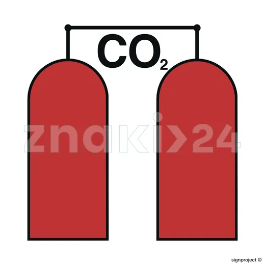 CO 2 release station - Znak morski - FA009