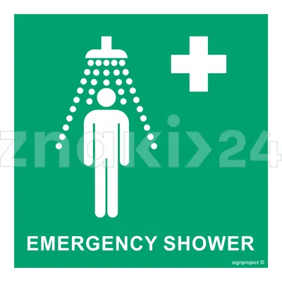 Emergency shower - Znak morski - FB076