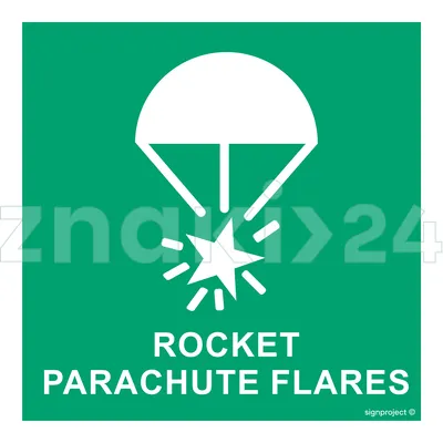 Rocket parachute flares - Znak morski - FB048