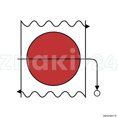 Fire damper in vent duc - Znak morski - FA063