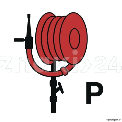 Powder hose and hand gun - Znak morski - FA053