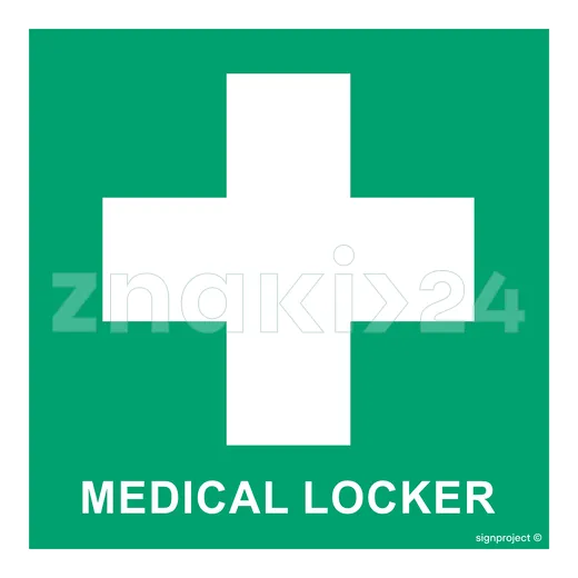 Medical locker - Znak morski - FB054