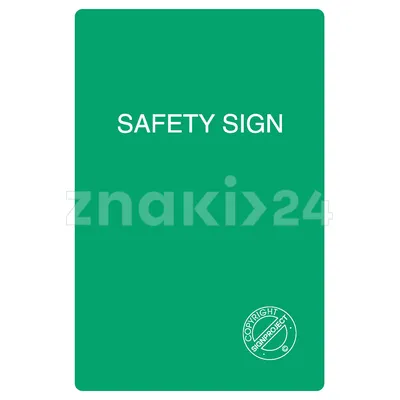 Safety sign - Znak ewakuacyjny - AC506