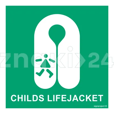 Child's lifejacket - Znak morski - FB026