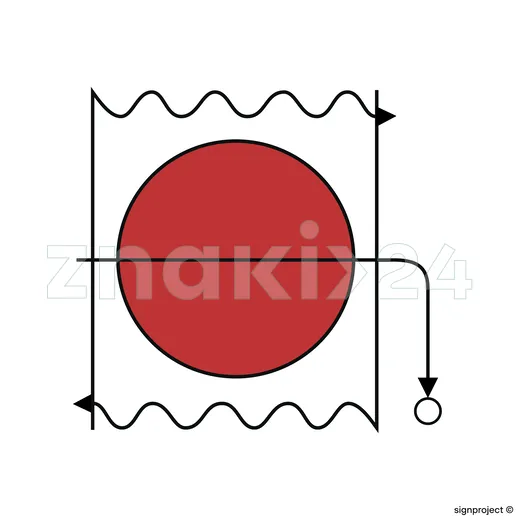 Fire damper in vent duc - Znak morski - FA063