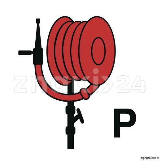 Powder hose and hand gun - Znak morski - FA053