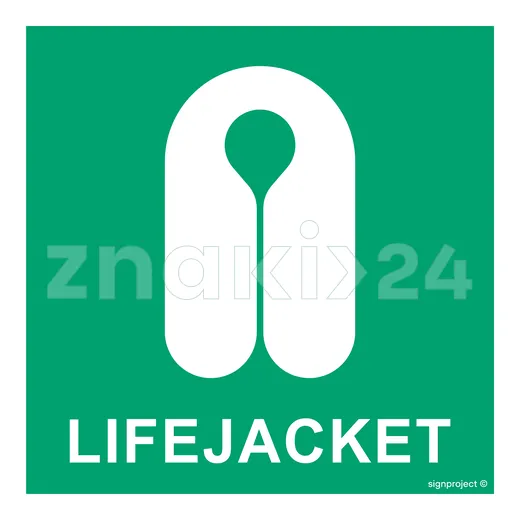 Lifejacket - Znak morski - FB024