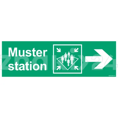 Muster station side right  - Znak morski - FB132