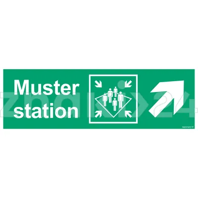 Muster station side right up - Znak morski - FB131