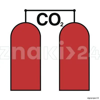 CO 2 release station - Znak morski - FA009