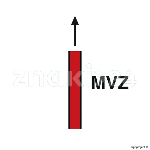 Main vertical zone - Znak morski - FA042