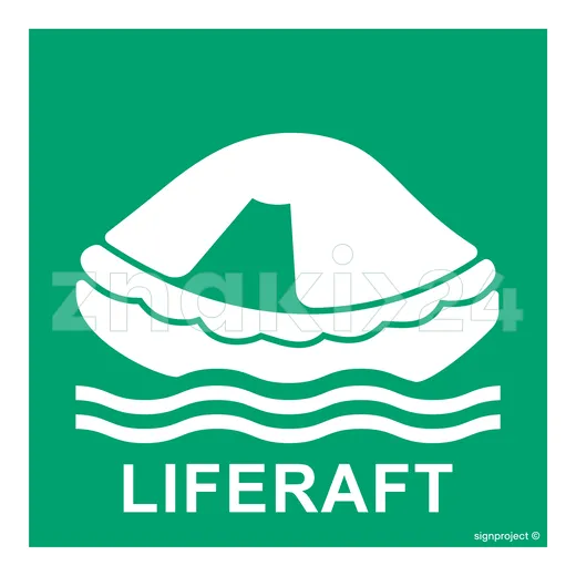 Liferaft - Znak morski - FB006