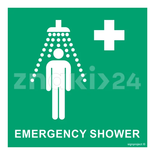 Emergency shower - Znak morski - FB076