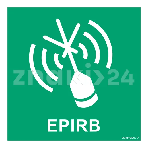 EPIRB - Znak morski - FB042