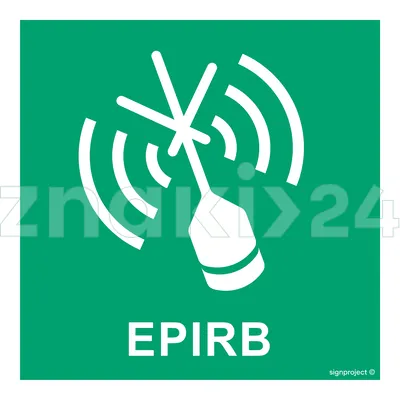 EPIRB - Znak morski - FB042