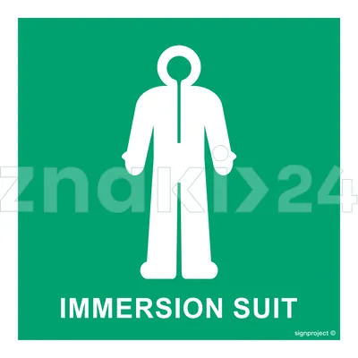 Immersion suit - Znak morski - FB034