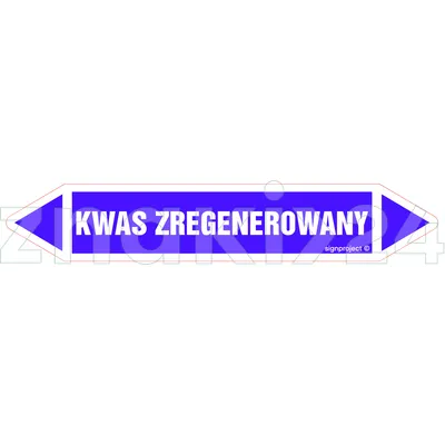 KWAS ZREGENEROWANY - Rurociągi - JF255