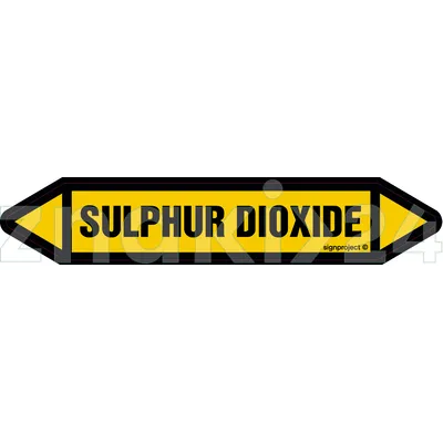 SULPHUR DIOXIDE - Rurociągi - JF441