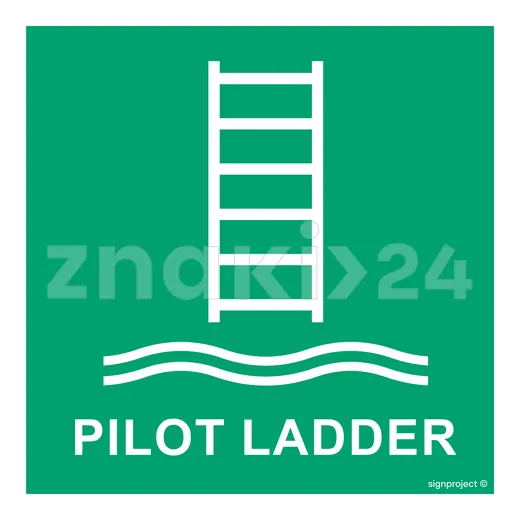 Pilot ladder - Znak morski - FB193