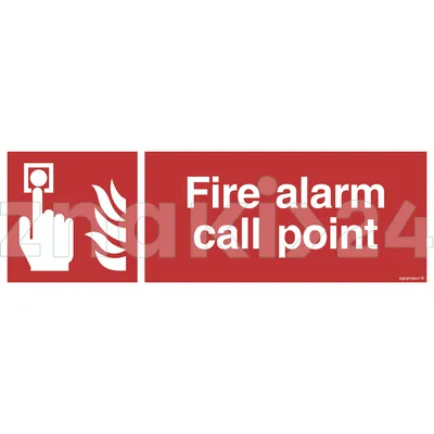 Fire alarm - Znak morski - FE128