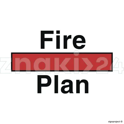 Fire plans and associated plans - Znak morski - FE046