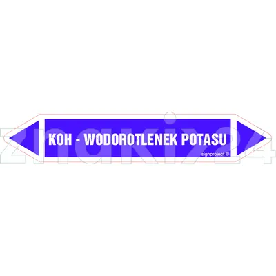 KOH - WODOROTLENEK POTASU - Rurociągi - JF236