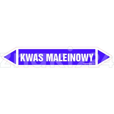 KWAS MALEINOWY - Rurociągi - JF245