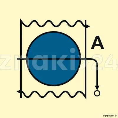 Fire damper for accommodation and service spaces - Znak morski - FE034