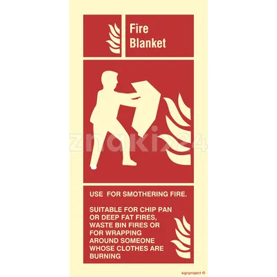 Fire blanket - Znak morski - FE158