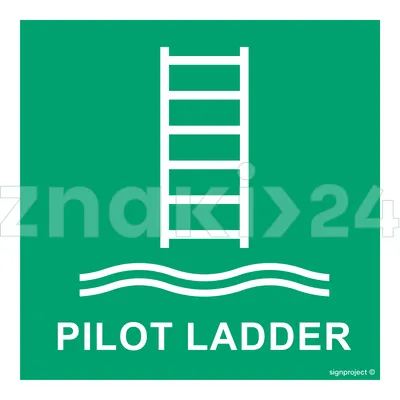 Pilot ladder - Znak morski - FB193