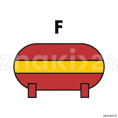 Fixed Halon equivalent fire extinguishing installation - Znak morski - FE072