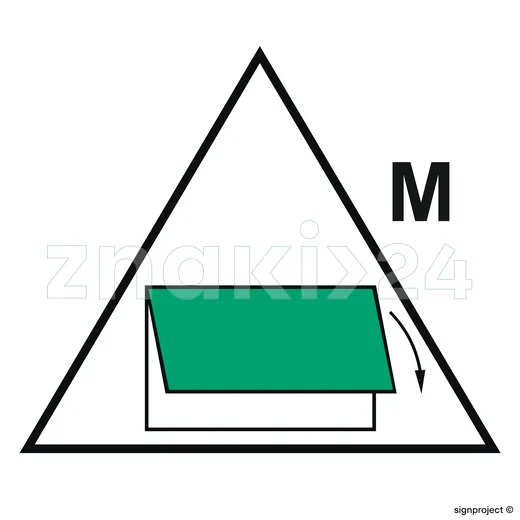 Remote control for closing device for machinery spaces - Znak morski - FE044