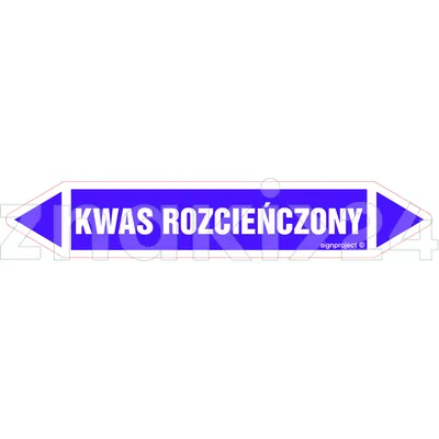 KWAS ROZCIEŃCZONY - Rurociągi - JF249