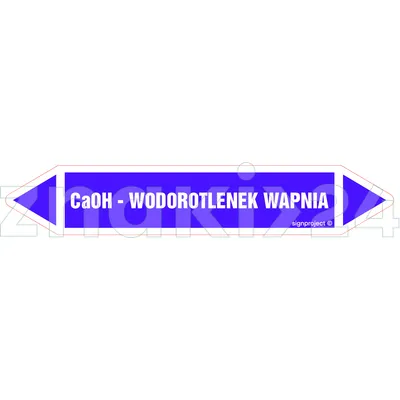 CaOH - Wodorotlenek wapnia - Rurociągi - JF111