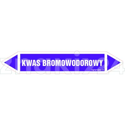 KWAS BROMOWODOROWY - Rurociągi - JF241