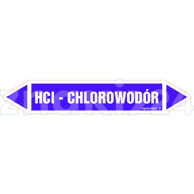 HCl - CHLOROWODÓR - Rurociągi - JF195