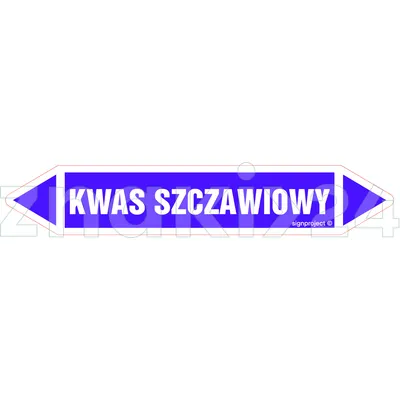 KWAS SZCZAWIOWY - Rurociągi - JF254