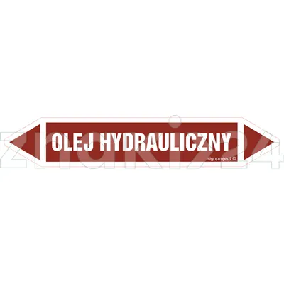 OLEJ HYDRAULICZNY - Rurociągi - JF292