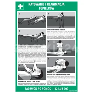 Instrukcja ratowania i reanimowania topielców - DD004 - Instrukcja BHP do wydruku