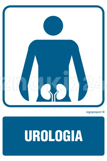 Urologia - Znak informacyjny - RF020