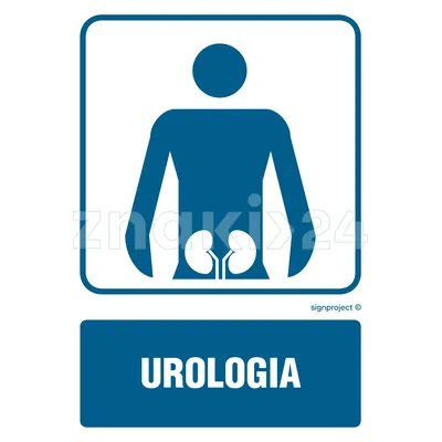 Urologia - Znak informacyjny - RF020