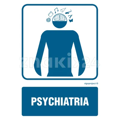 Psychiatria - Znak informacyjny - RF015