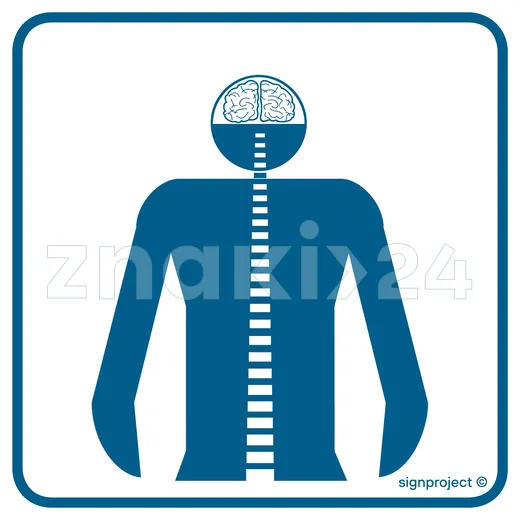 Neurologia - Znak informacyjny - RE010