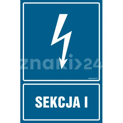 Sekcja I - Znak elektryczny - HG042